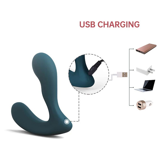 Массажер интерактивный Magic Motion Solstice X для простаты, бирюзовый