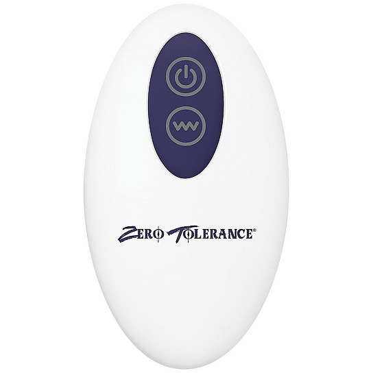 Анальная пробка с вибрацией Zero Tolerance WICKED TWISTER