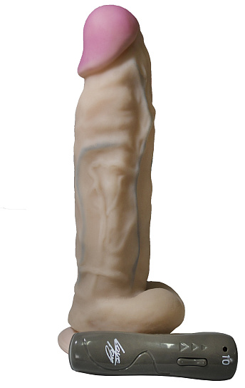 Реалистичный фаллос на присоске REAL NEXT №56, 19,5 см