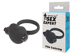 Кольцо эрекционное с вибрацией Sex Expert SEM-113