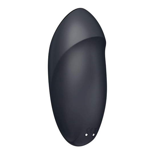 Вибростимулятор с функцией "жидкий воздух" Tap & Climax 1 Satisfyer, черный