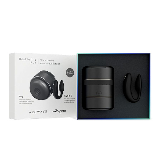 Подарочный набор секс-игрушек Double the Fun ARCwave Voy и We-Vibe Sync 2 Подарочный набор секс-игрушек Double the Fun ARCwave Voy и We-Vibe Sync 2