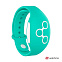 Вибратор для пар с пультом ДУ в виде часов WEARWATCH, розовый\зеленый