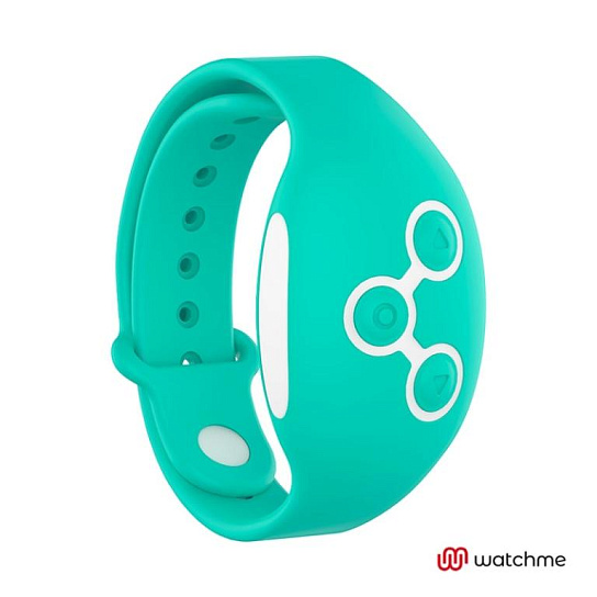 Вибратор для пар с пультом ДУ в виде часов WEARWATCH, розовый\зеленый