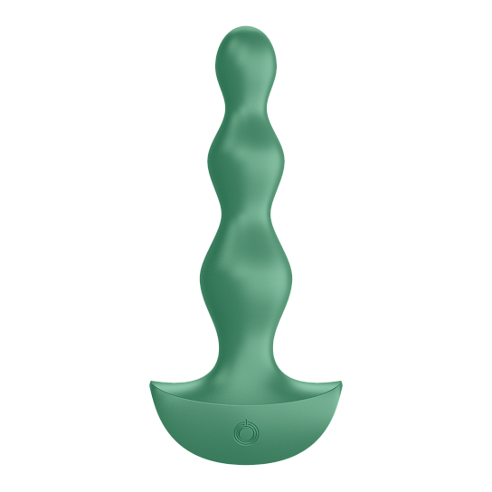 Анальный плаг с вибрацией Satisfyer Lolli Plug 2, темно-зеленый