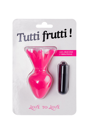 Анальная пробка + стимулятор клитора Tutti Frutti