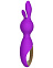 Мини-вибратор Emily с ушками, фиолетовый