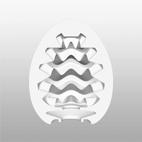 Яйцо мастурбатор Tenga Egg Wavy 001 с волнами