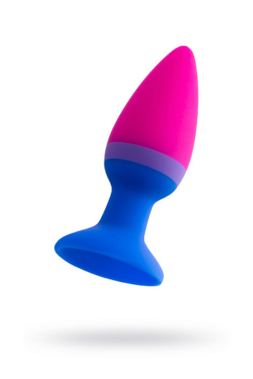 Цветная анальная пробка Brian Beyond by Toyfa, 7 см