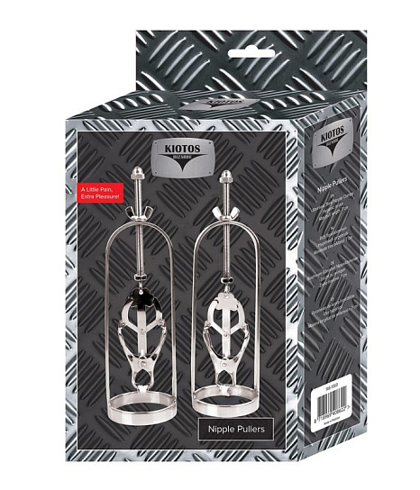 Зажмы на соски Nipple Pullers O-Products, золотистые