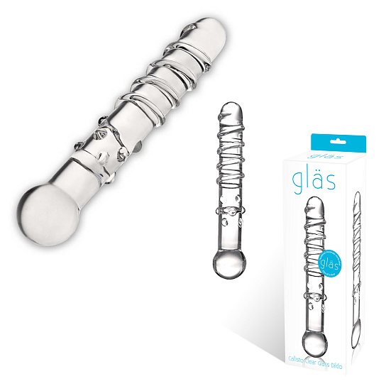 Кристально-прозрачная палочка CALISTO, 18 см