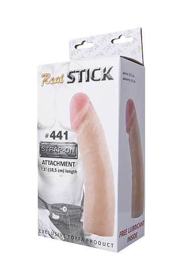 Анатомическая насадка с головкой RealStick 18,5 см