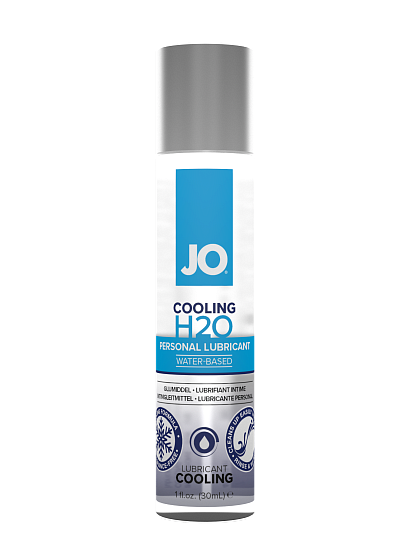 Охлаждающий лубрикант на водной основе JO H2O Cooling, 30 мл