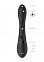 Вибромассажер кролик Mira с функцией ротация, черный
