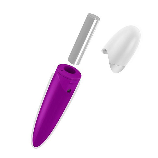 Мини вибратор OVO D2 с 5-ю режимами вибрации, фуксия