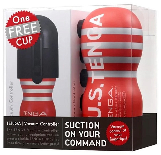 Вакуумный контроллер Tenga для мастурбаторов Cup
