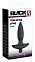 Анальная пробка Black Velvets Vibrating Plug Large, черная