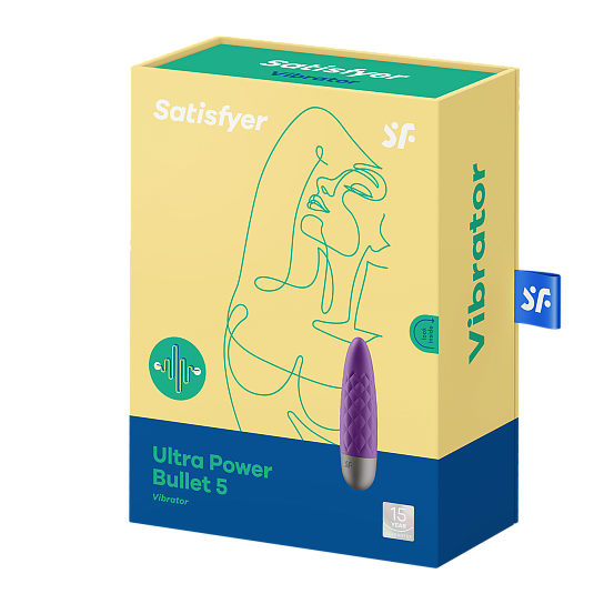 Вибропуля Satisfyer Ultra Power Bullet 5, фиолетовая