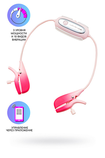 Умные виброзажимы для сосков Lovense Gemini