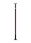 Шест для танцев Silver Dance Pole Shots Toys, фиолетовый