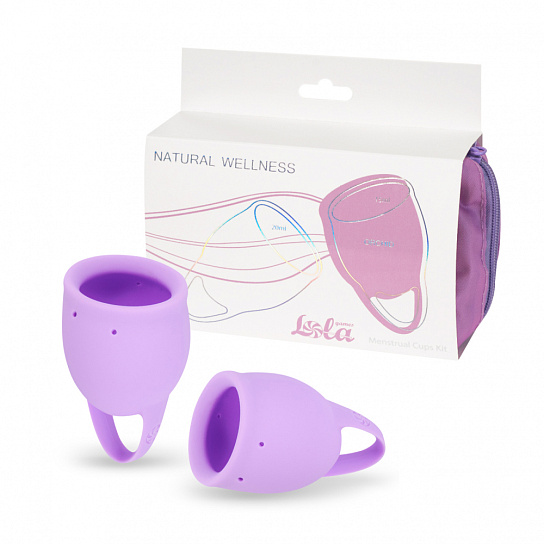Набор менструальных чаш Lola Games Natural Wellness Orchid