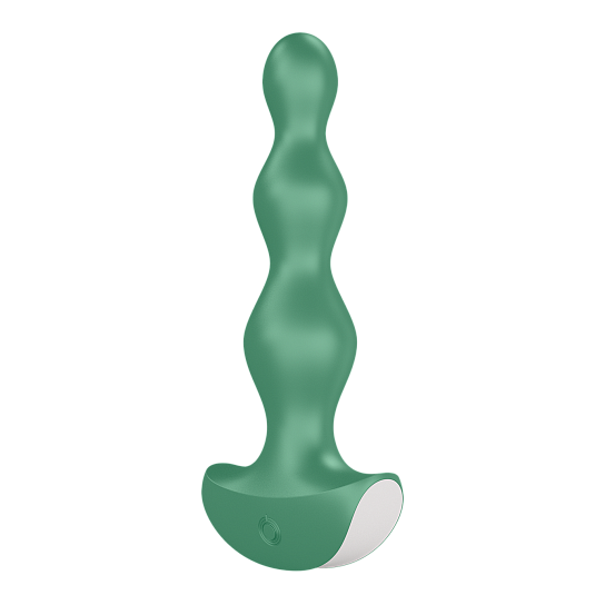 Анальный плаг с вибрацией Satisfyer Lolli Plug 2, темно-зеленый