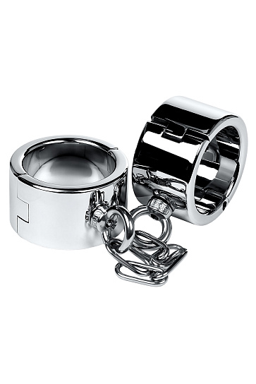 Тяжелые наручники из нержавеющей стали ToyFa Metal