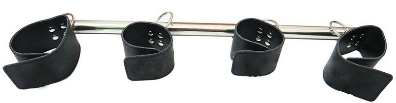 Металлическая штанга с креплением для рук и ног