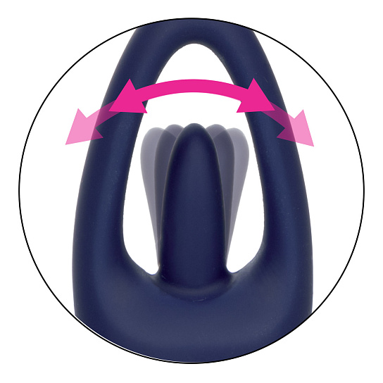 Вибромассажер-язычок CHIC JASMINE для стимуляции клитора и сосков