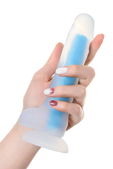 Фаллоимитатор, светящийся в темноте Matt Glow, 13 см