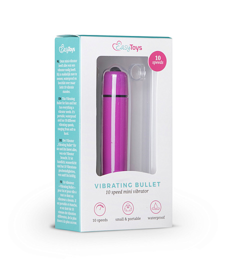 Вибропуля классическая Easytoys 10 Speed Bullet Vibrator