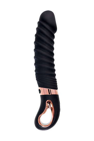 Мощный рельефный вибратор Waname D-Splash Hurricane, 22.5 см