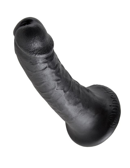 Фаллоимитатор на присоске 6 Cock 12.7 см, черный