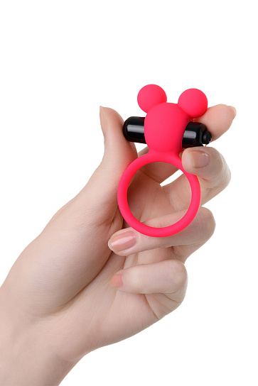 Эрекционное виброкольцо A-Toys by Toyfa Pikle, розовое