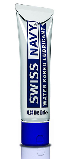 Нейтральный лубрикант Swiss Navy Water Based, 10 мл