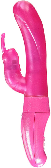 Вибратор Coco Licious Love Bunny Vibes, розовый