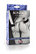 Наручники с кристаллами Lola Toys Bondage, черные