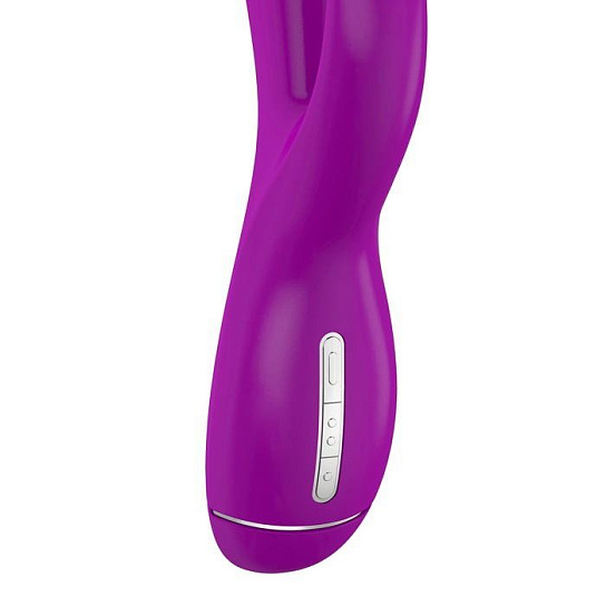 Вибратор с мощным мотором OVO K3, фуксия