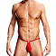 Мужские трусы бикини BlueLine красные, S/M
