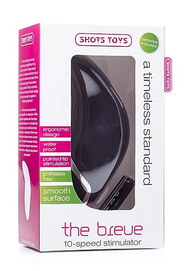 Клиторальный стимулятор THE BREVE с 10 режимами вибрации