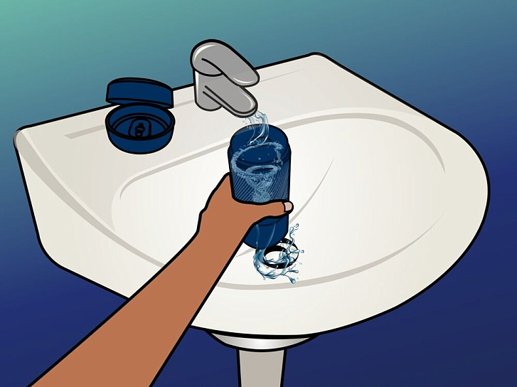 Мастурбатор с контролем давления ARCwave Pow, синий