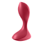 Анальная пробка с вибрацией Satisfyer Backdoor Lover, красная