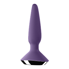 Анальный плаг с вибрацией Satisfyer Plug-ilicious 1, фиолетовый