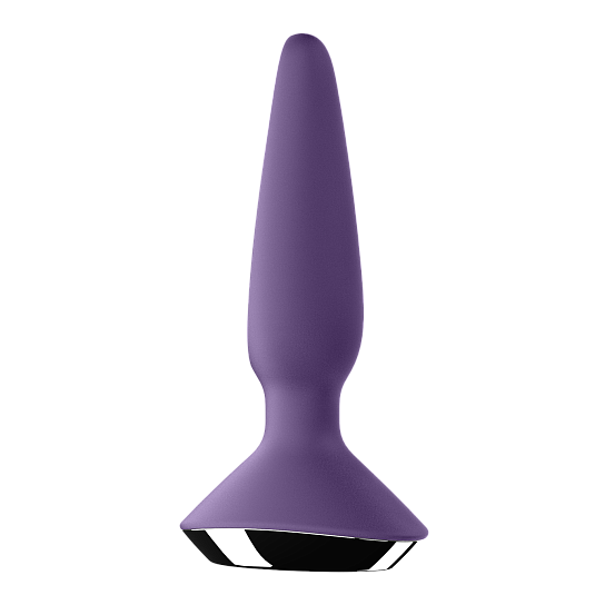 Анальный плаг с вибрацией Satisfyer Plug-ilicious 1, фиолетовый