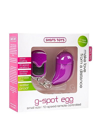 Вибро-яйцо G-SPOT EGG, фиолетовое