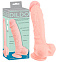 Реалистичный фаллоимитатор Medical Silicone Dildo, 24 см