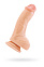 Фаллос RealStick #207 телесный с присоской, 15 см