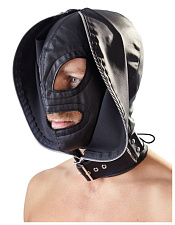 Маска-шлем с капюшоном Double Mask, цвет черный