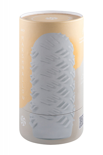 Мастурбатор Lola Games Marshmallow Maxi Juicy, белый