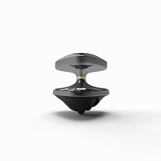 Компактный вибромассажер с электростимуляцией Mystim Heart's Desire, черный